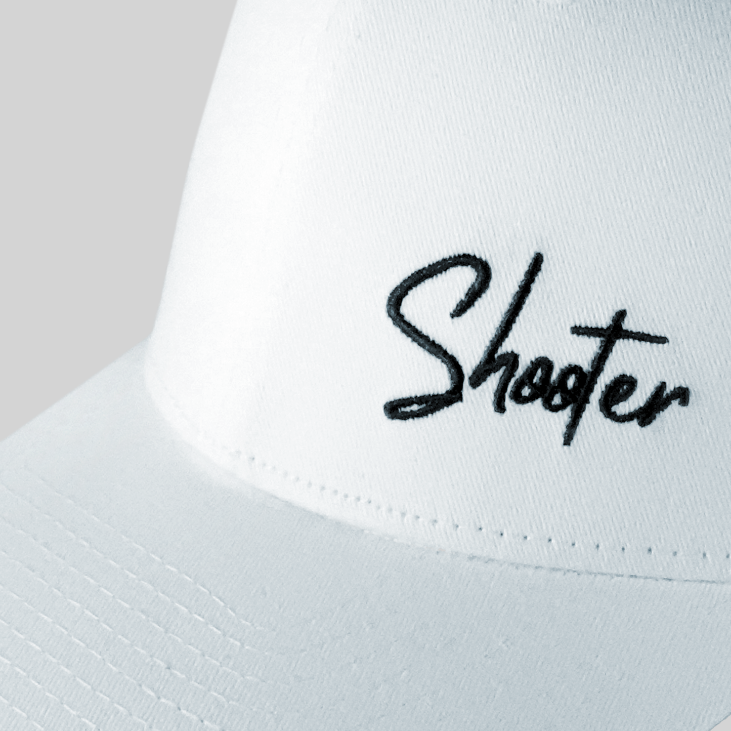 Shooter Performance Snapback: Pure White