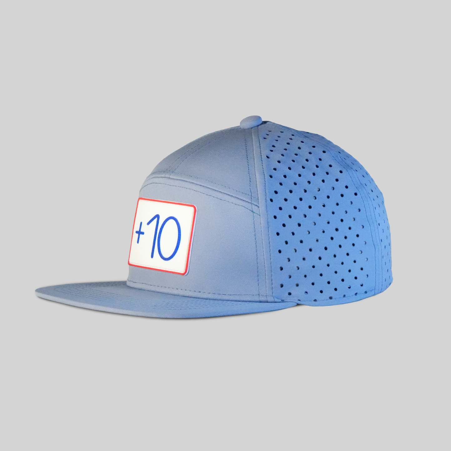 +10 Performance Snapback: Sky Blue