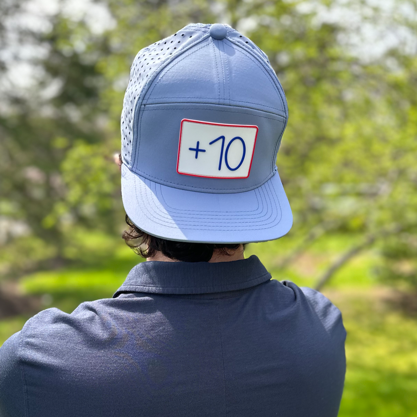 +10 Performance Snapback: Sky Blue