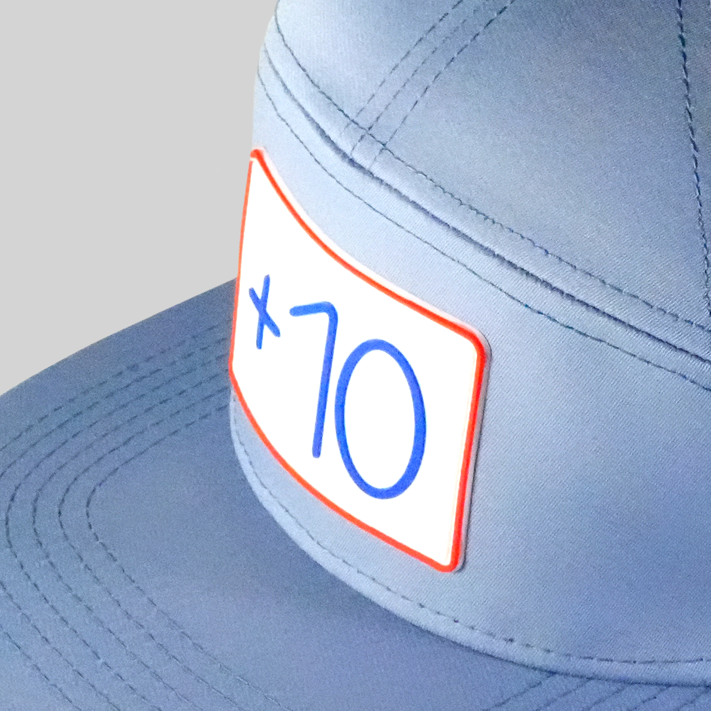 +10 Performance Snapback: Sky Blue