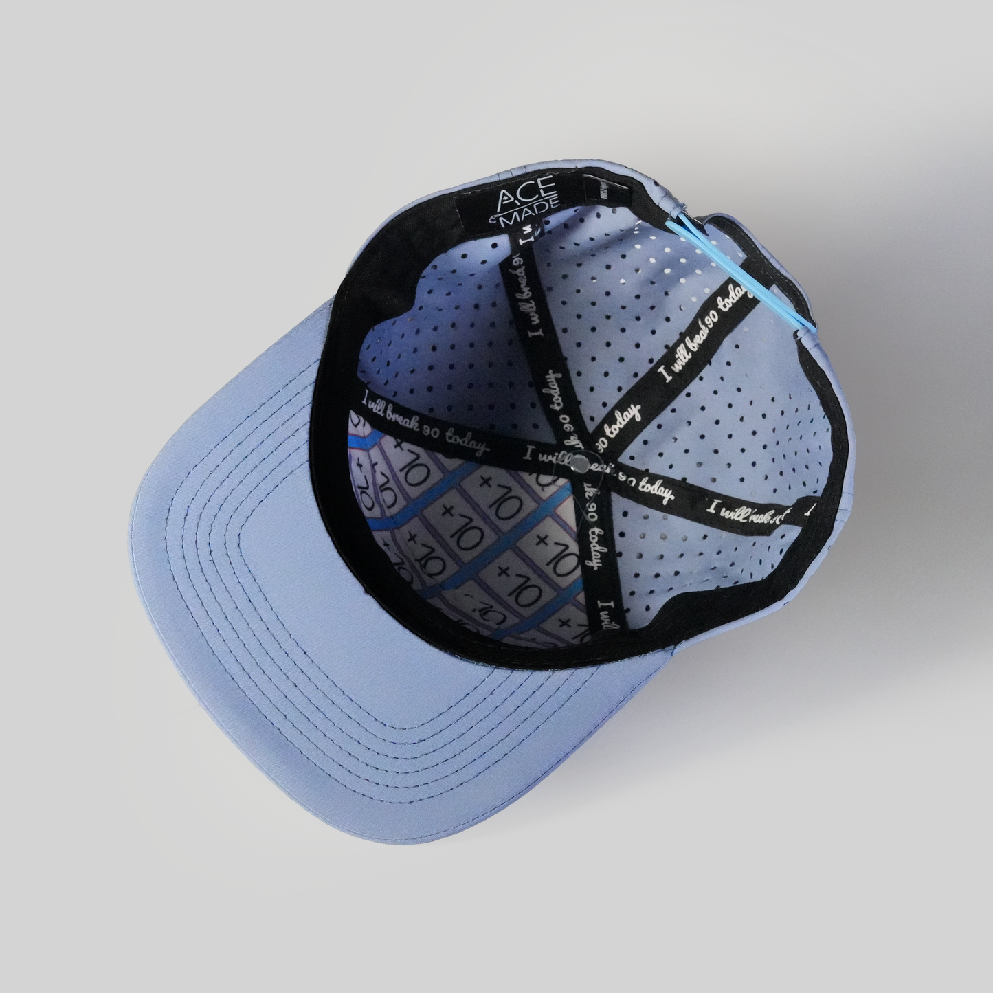 +10 Performance Snapback: Sky Blue