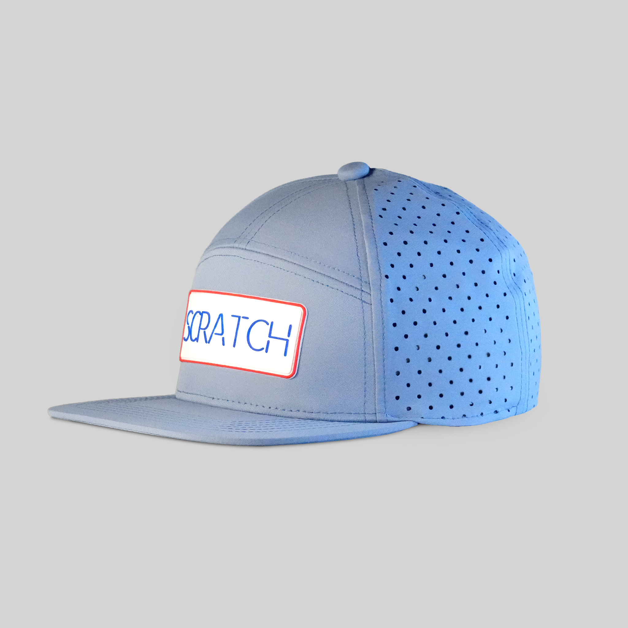 Scratch Performance Snapback: Sky Blue – AceMadeGolf